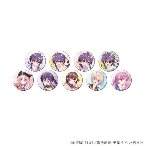 『がっこうぐらし!』ホログラム缶バッジ(57mm)07/コンプリートセット(全9種)(公式&描き下ろしイラスト)